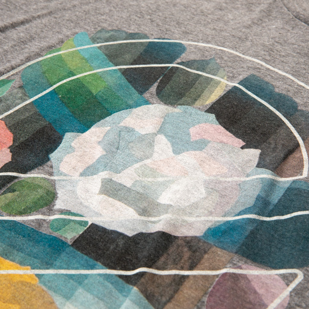 STROKES TEE | HEATHER GREY