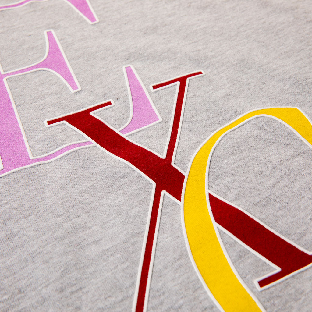 Stacks Cotton Tee | Heather Grey