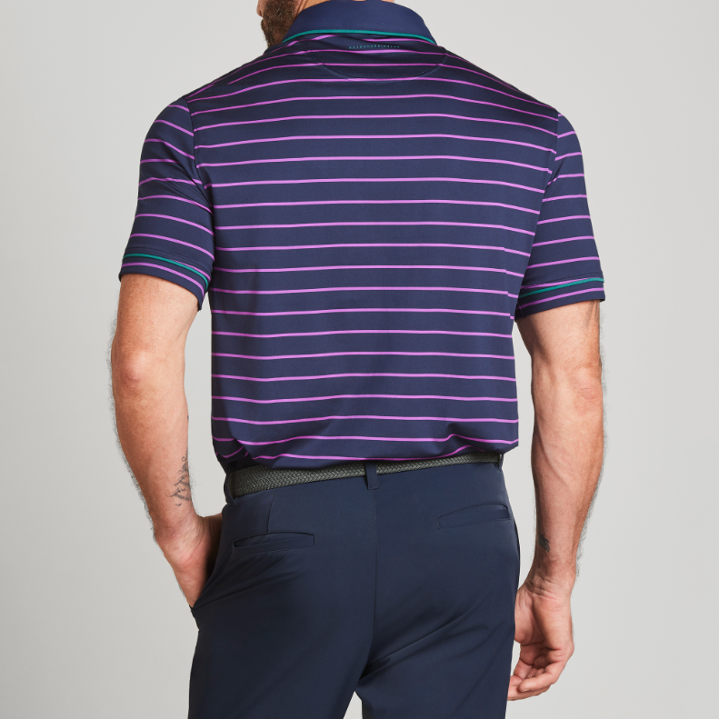 Staple Polo | Grape Stripe