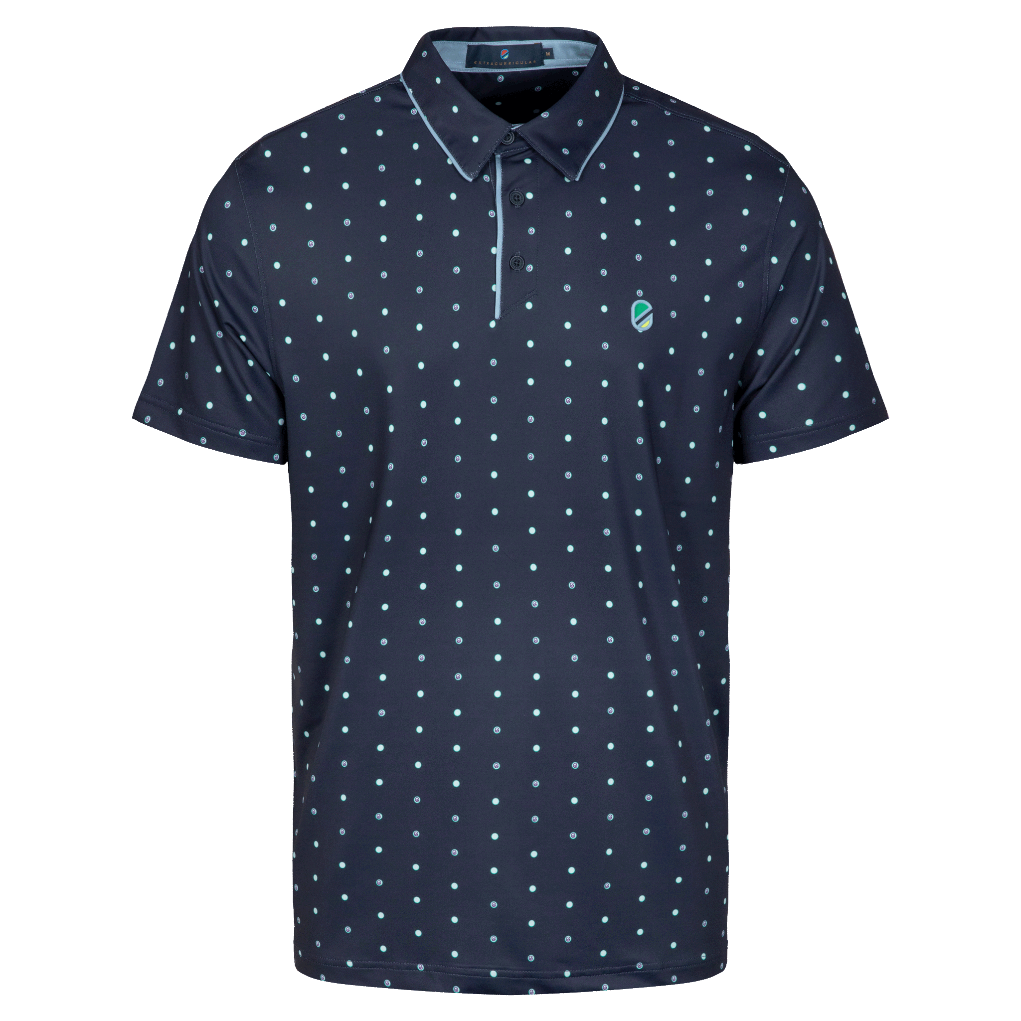 Spotted Polo | Navy Blazer Dot