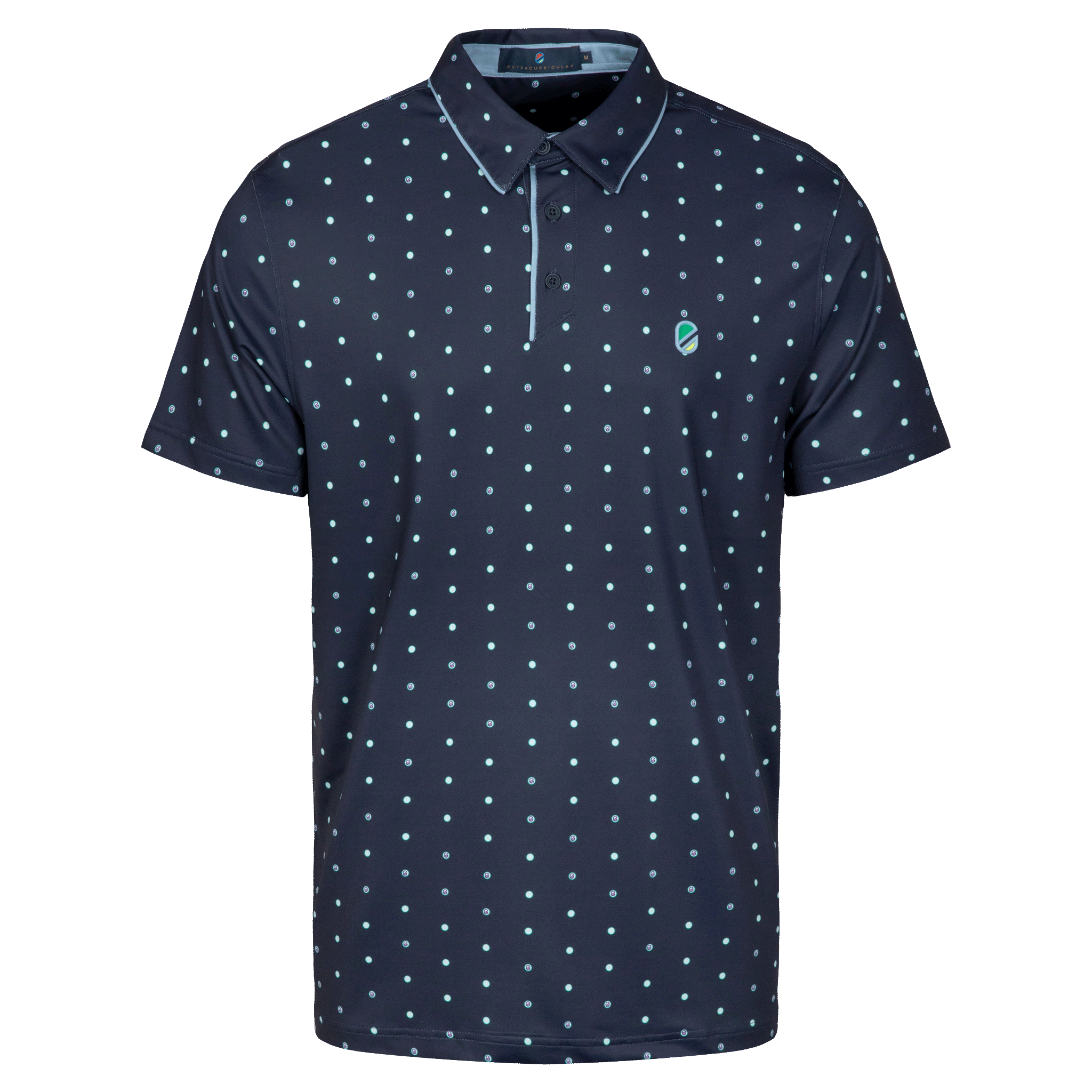 SPOTTED POLO | NAVY BLAZER DOT