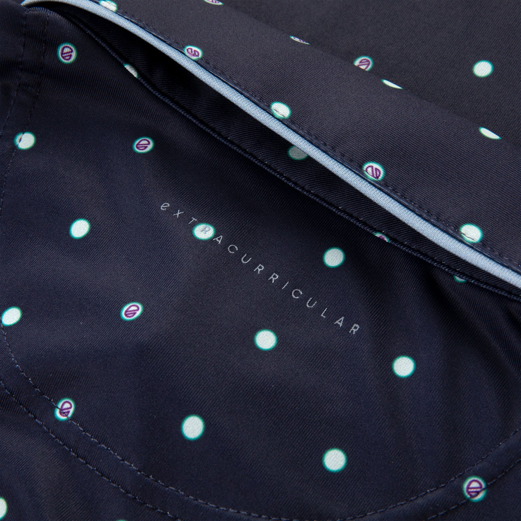 Spotted Polo | Navy Blazer Dot