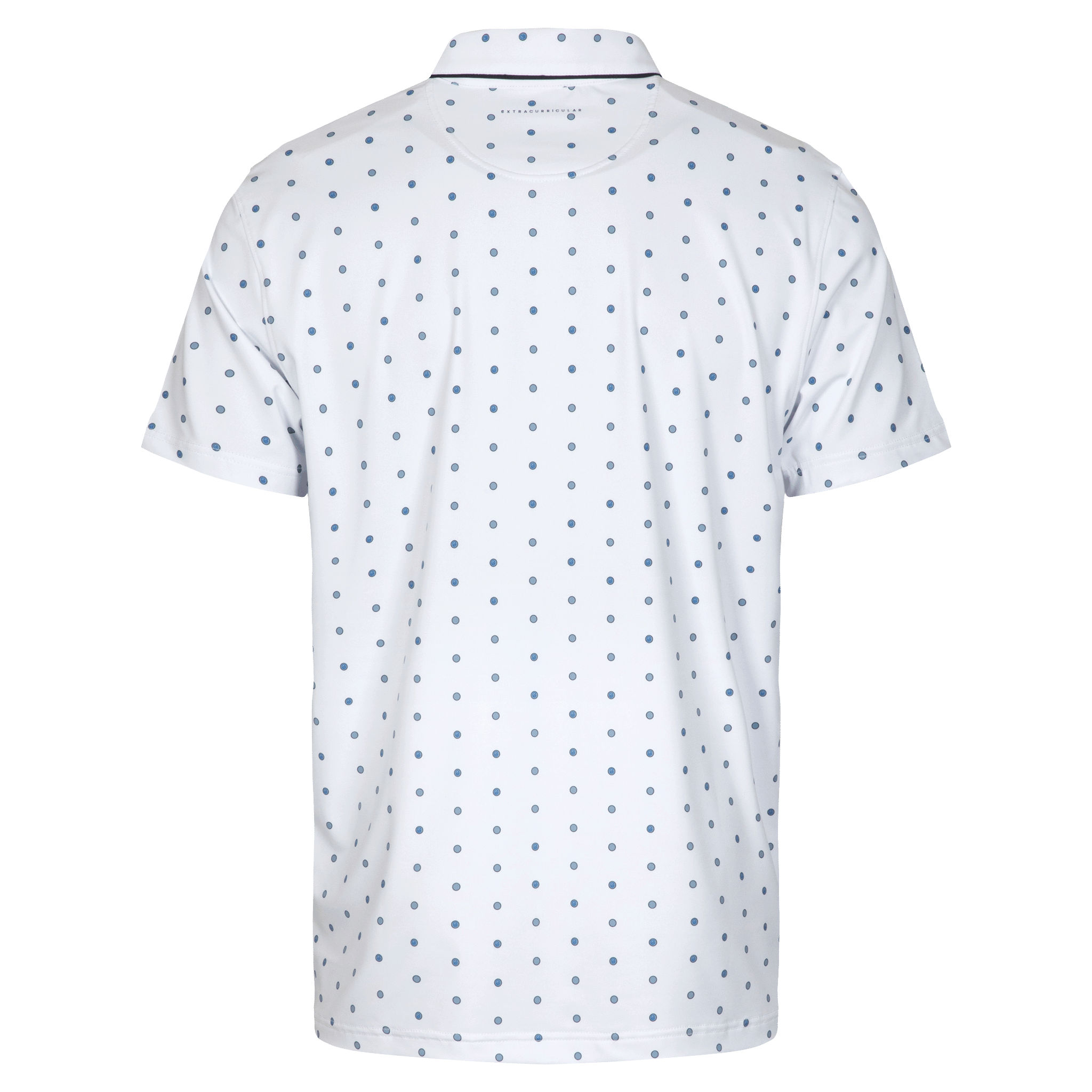 Spotted Polo | Bright White Dot