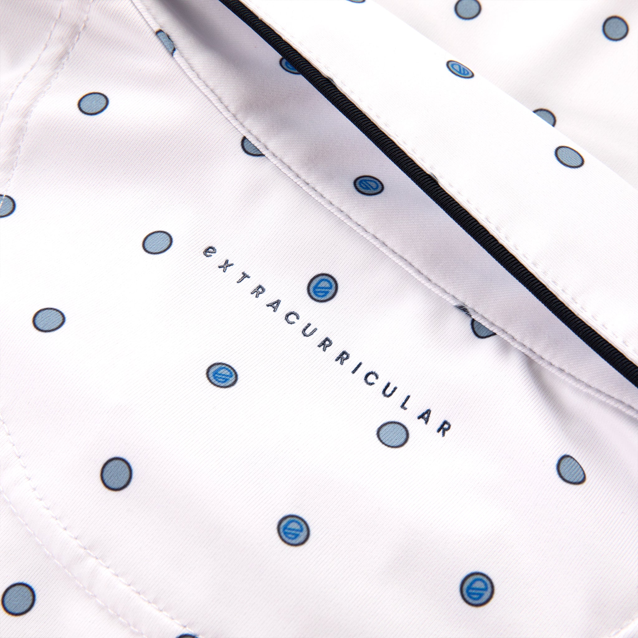 Spotted Polo | Bright White Dot