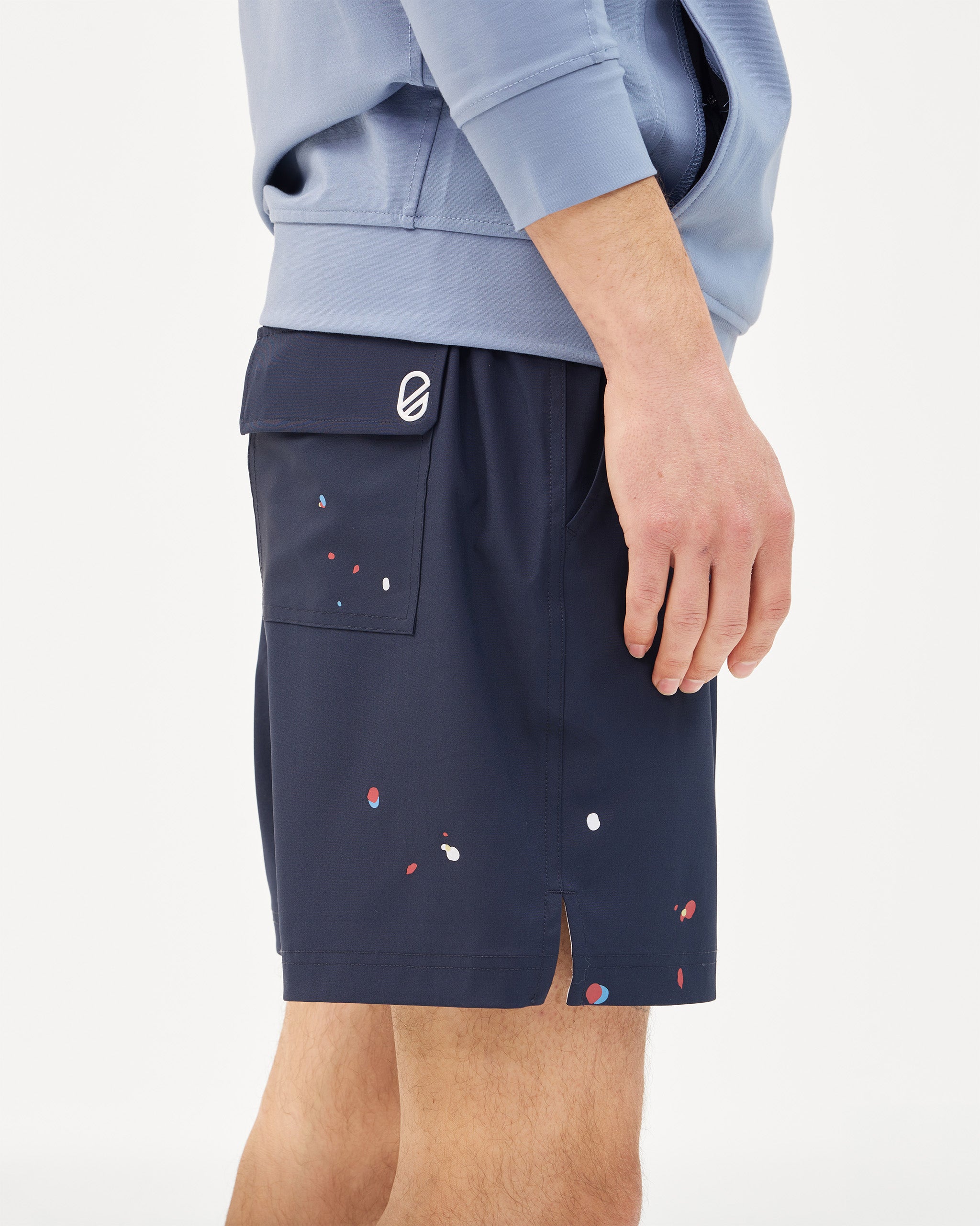 Excursion Short | Navy Jackson Print