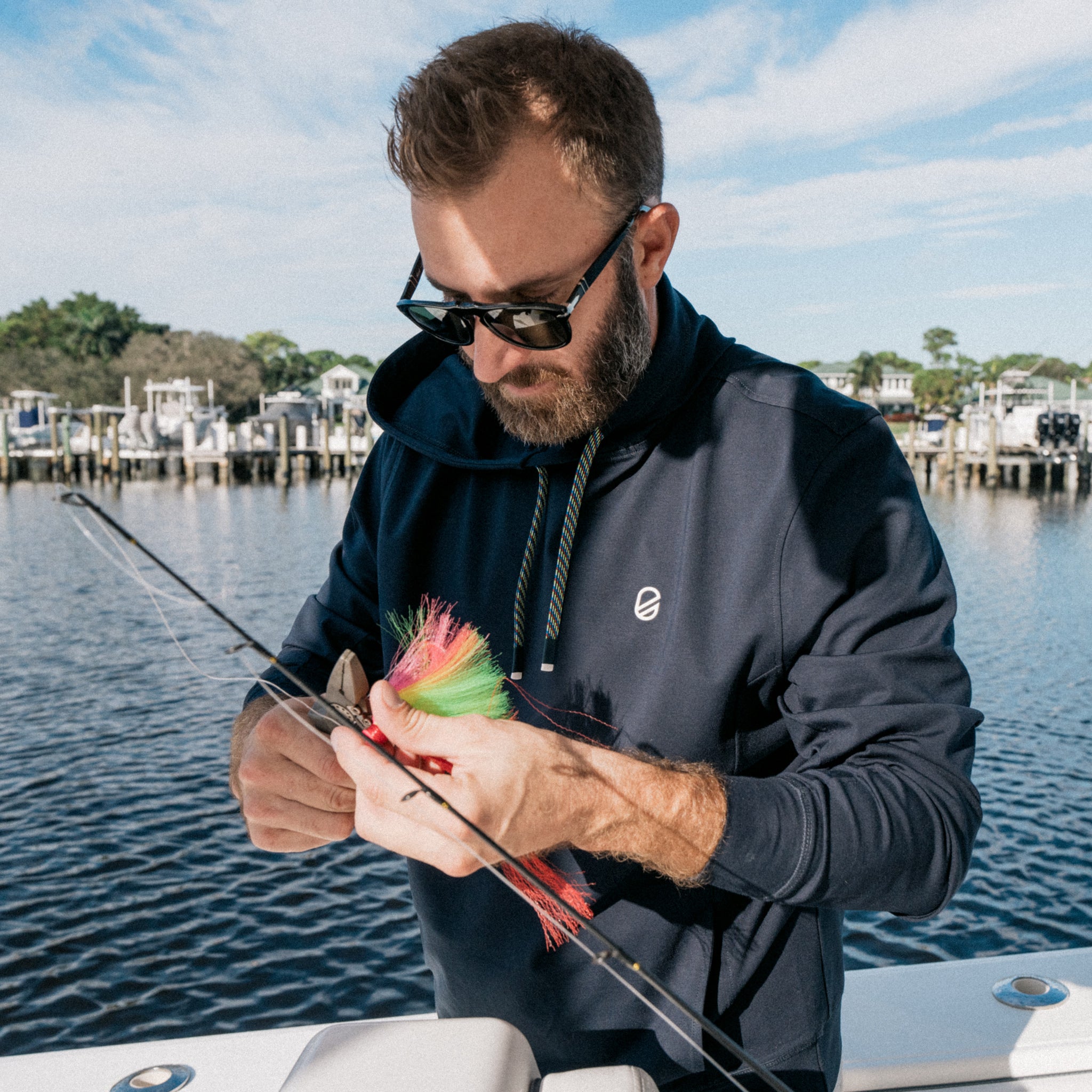 TechSoft Hoodie | Navy Blazer