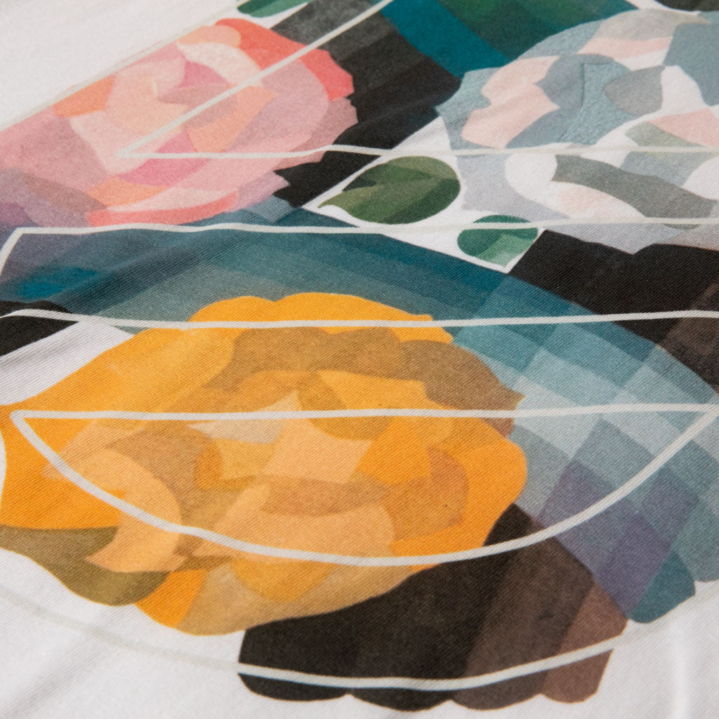 STROKES TEE | BRIGHT WHITE