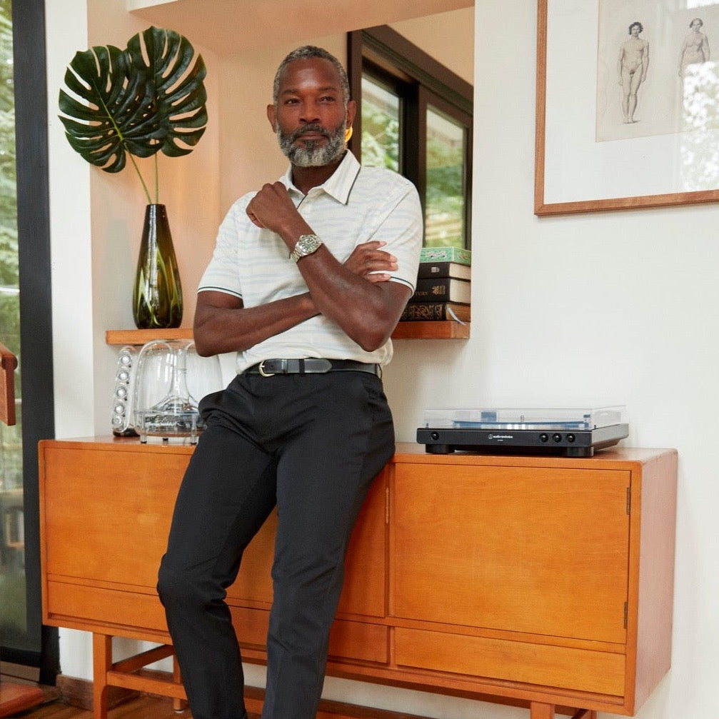 RAIL POLO | BABY BLUE STRIPE