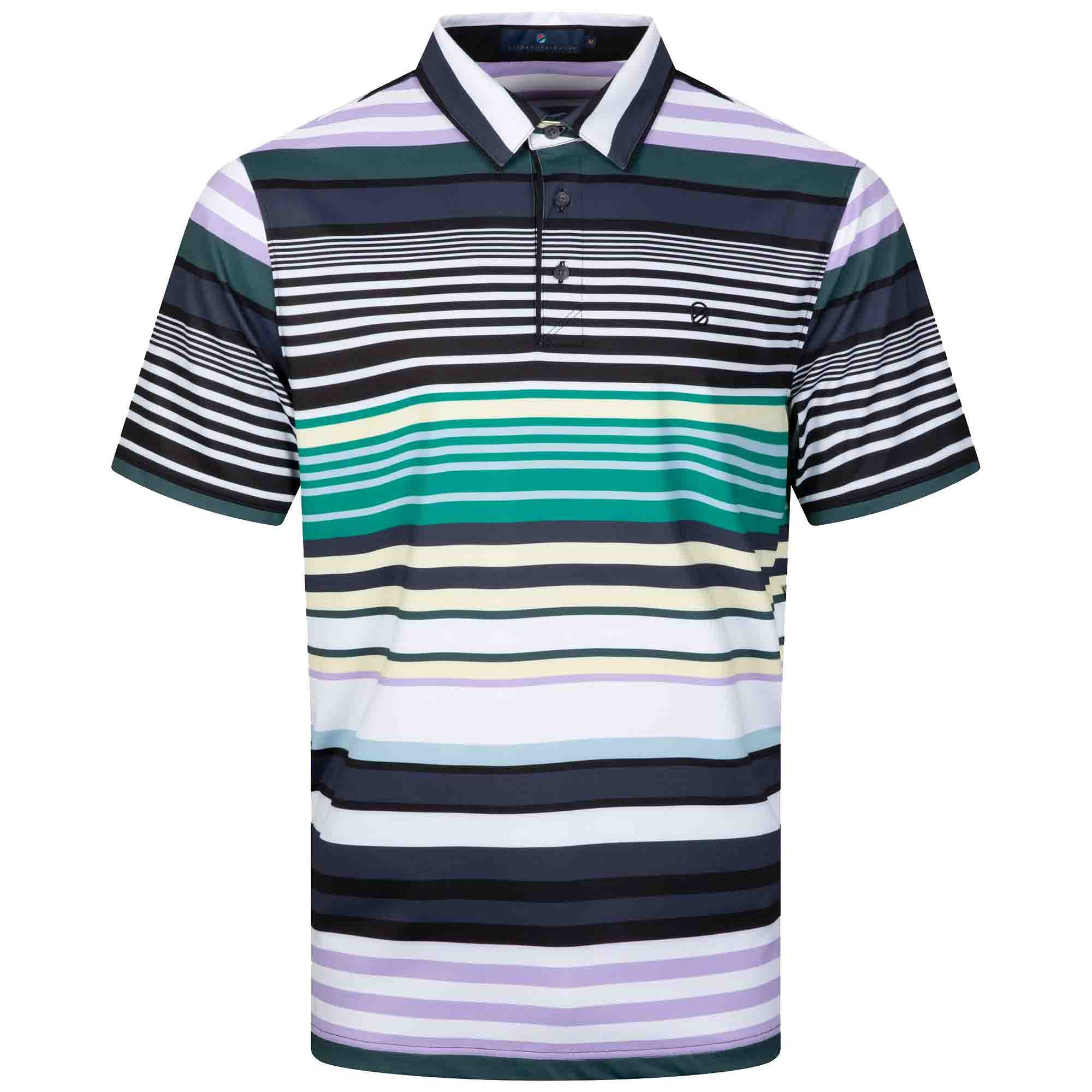 LEGION POLO | LAVENDER AND GREEN STRIPE
