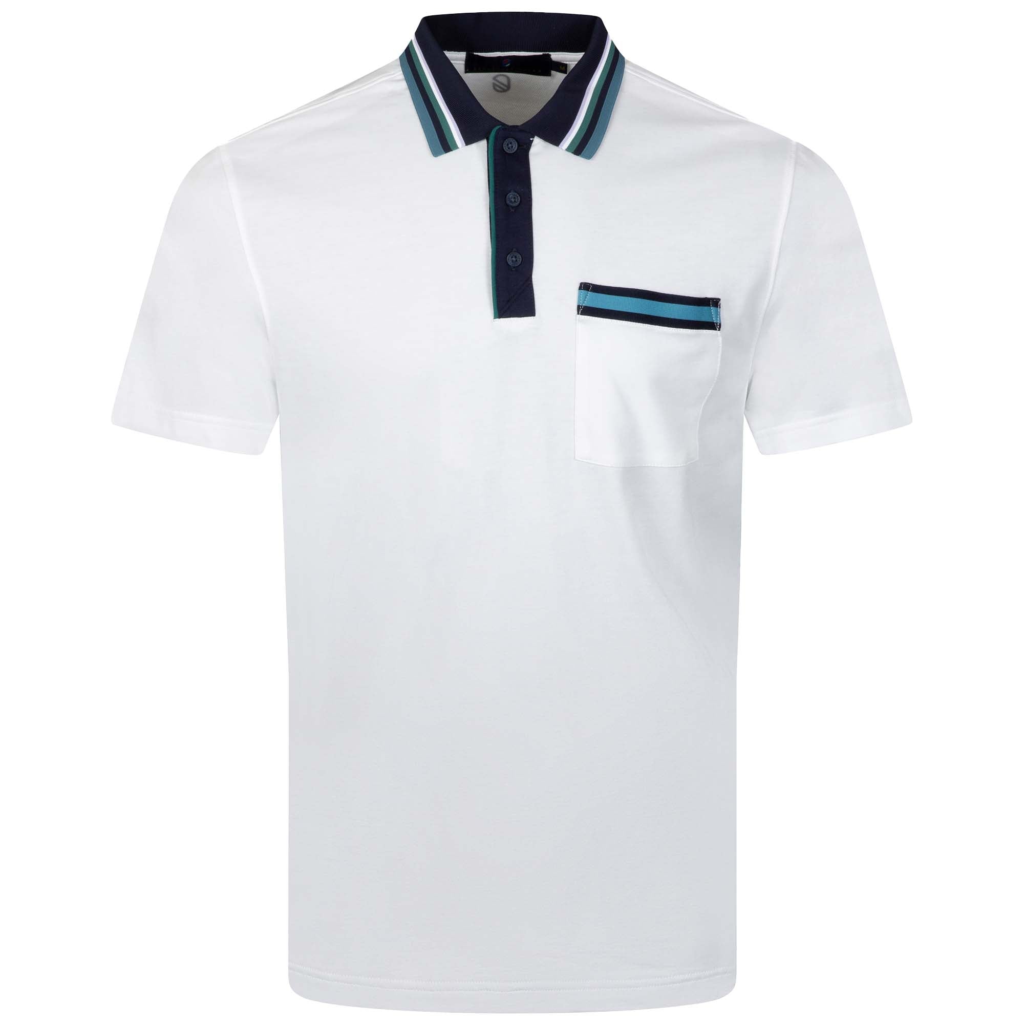Saas Polo | Bright White