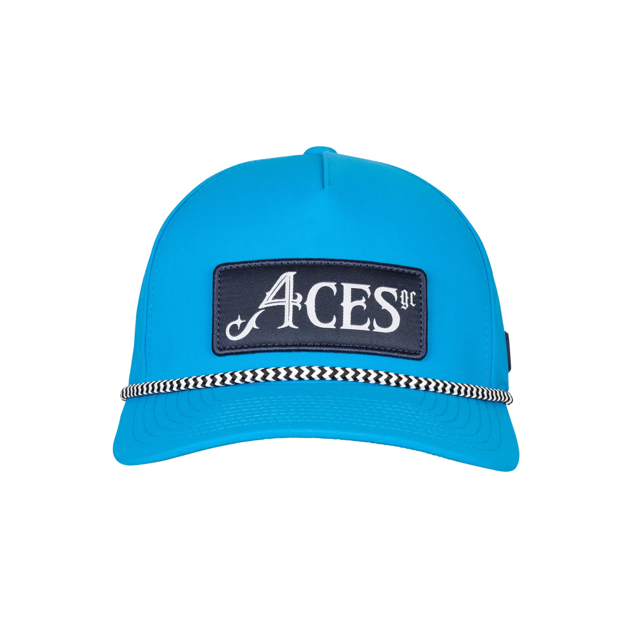 4ACES GC TEAM PATCH HAT | POOL BLUE