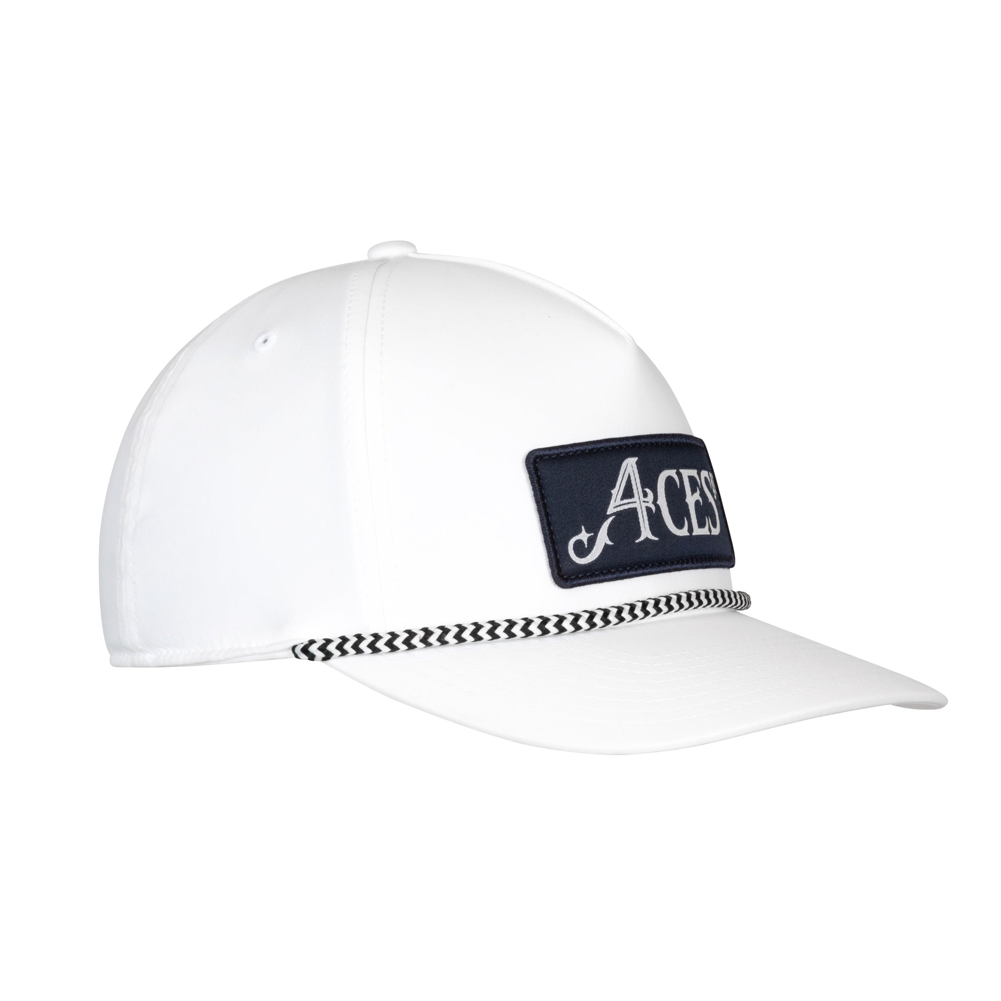 4ACES GC TEAM PATCH HAT | BRIGHT WHITE
