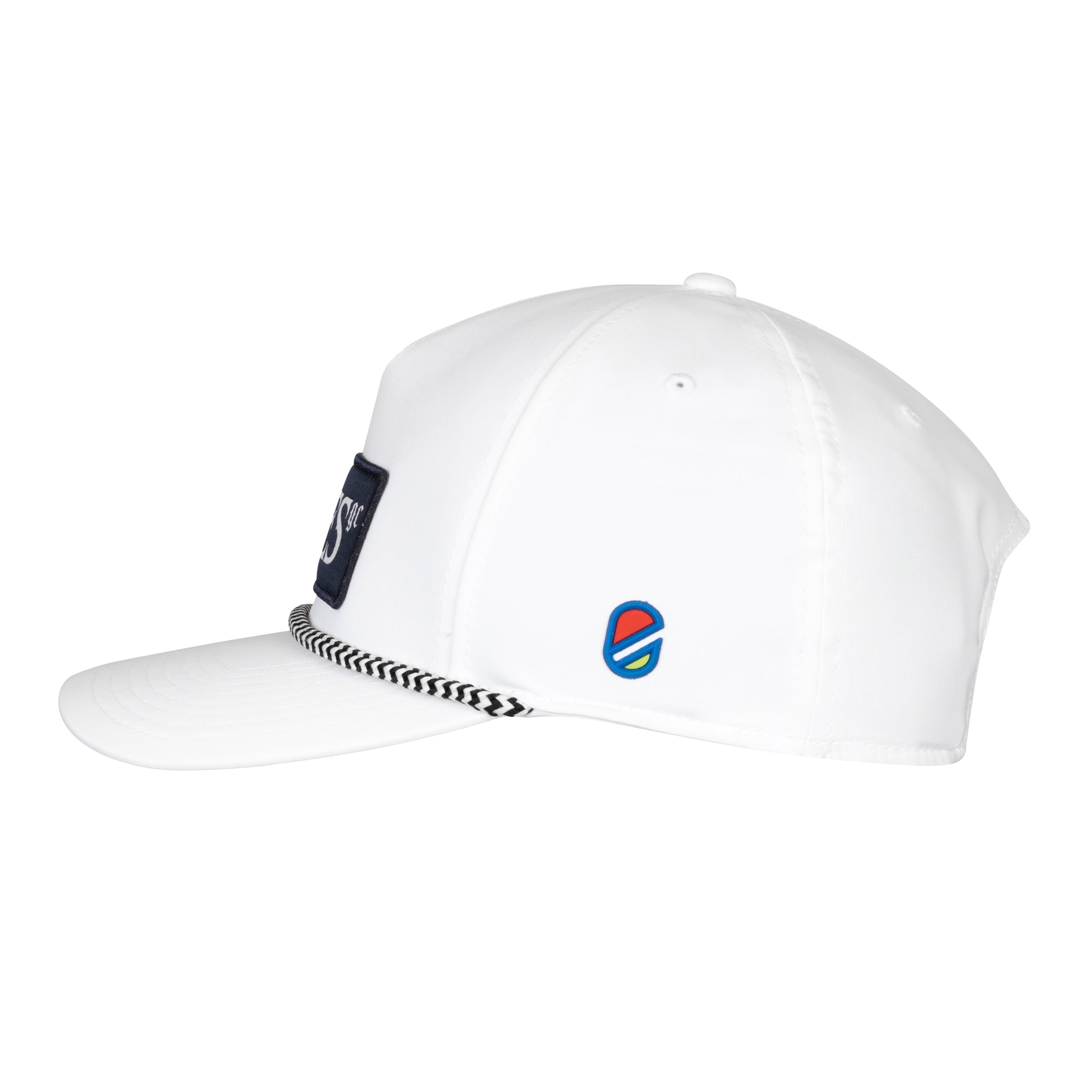 4ACES GC TEAM PATCH HAT | BRIGHT WHITE