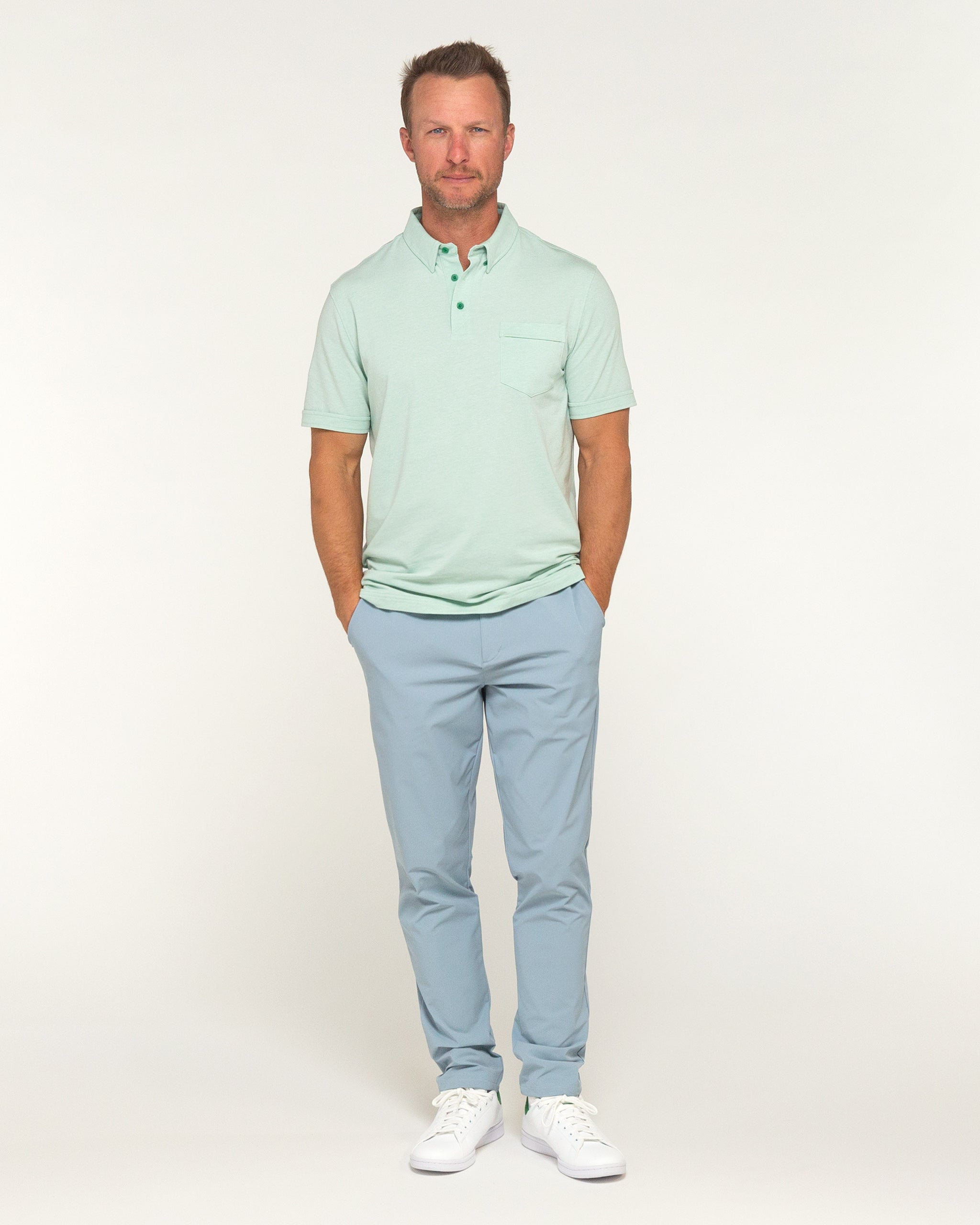 Auxiliary Polo | Harbor Green