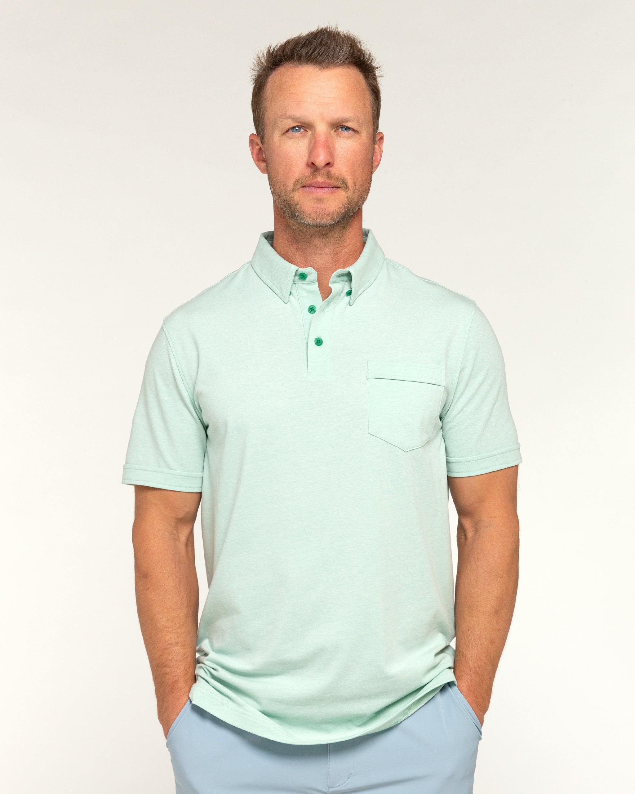 Auxiliary Polo | Harbor Green