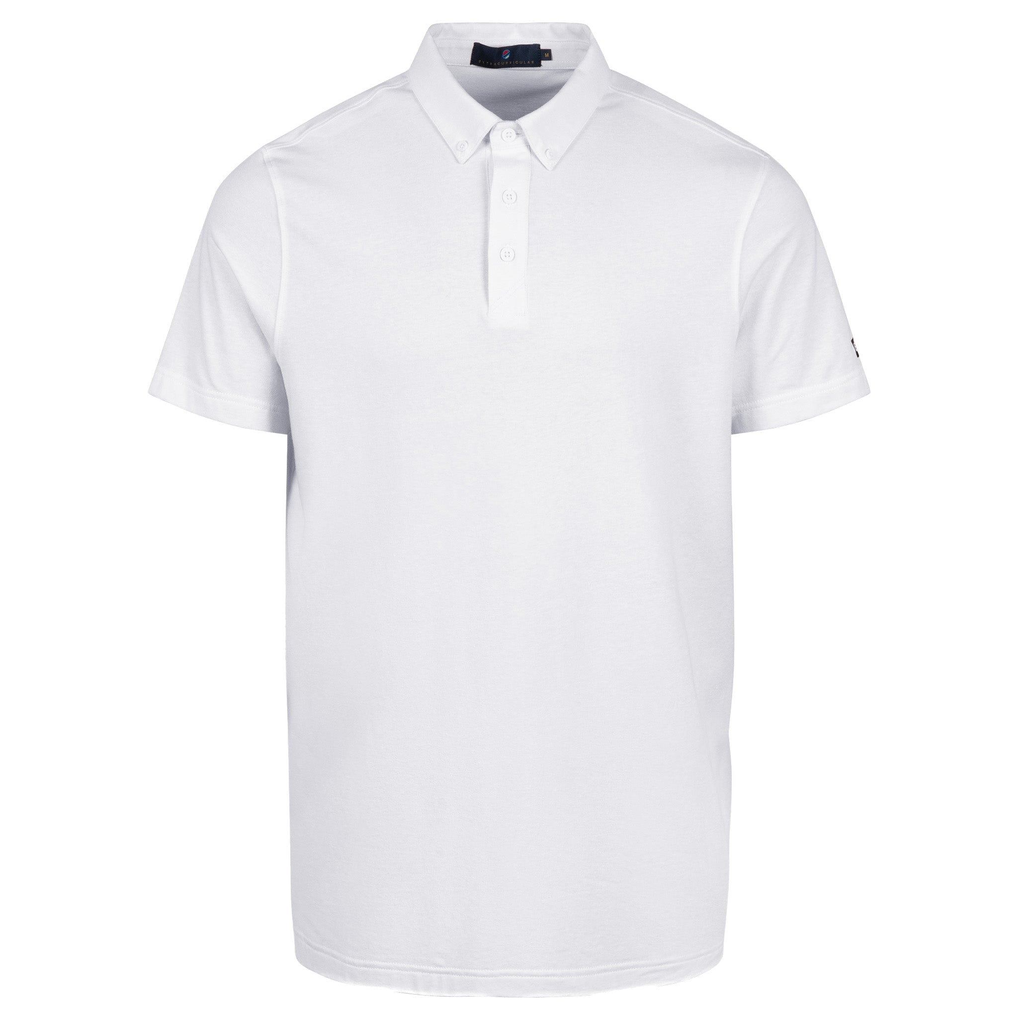 Banker Polo | Bright White