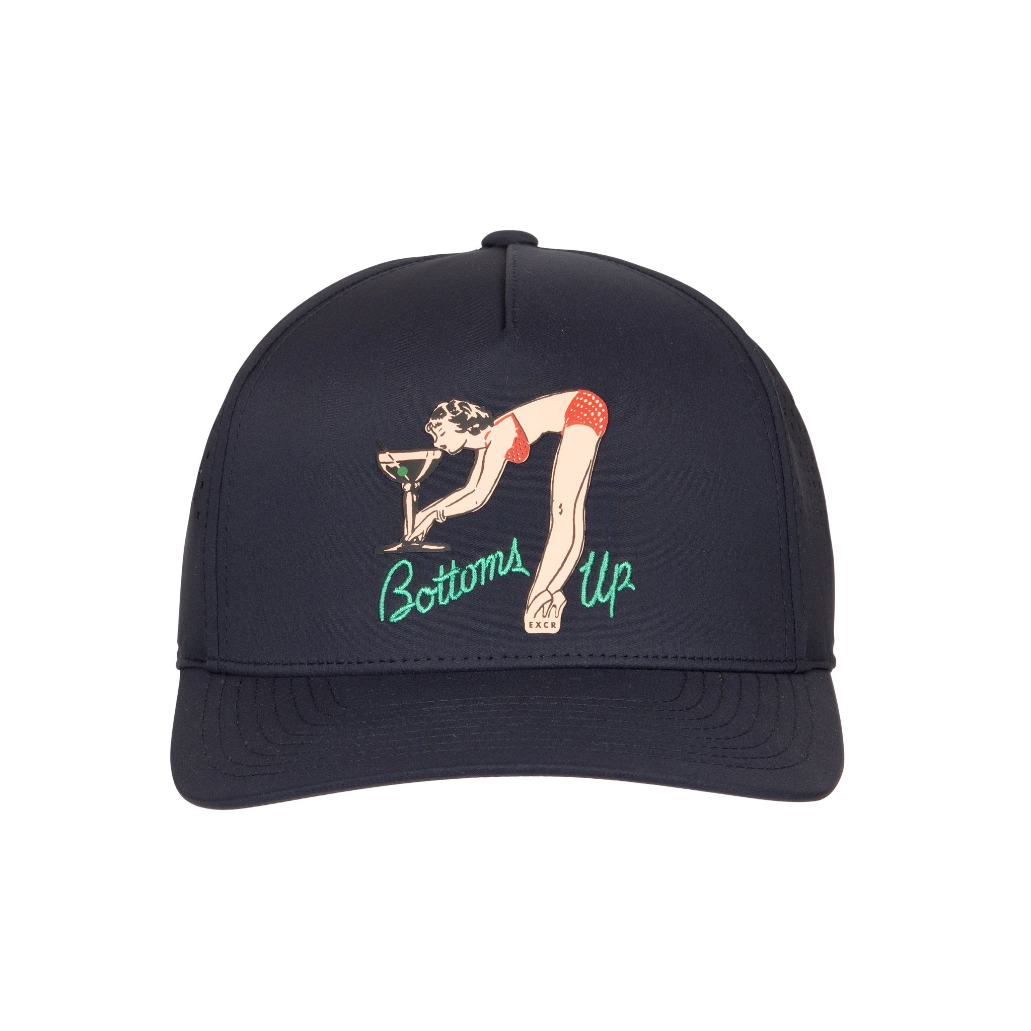 Bottoms Up Hat | Navy Blazer