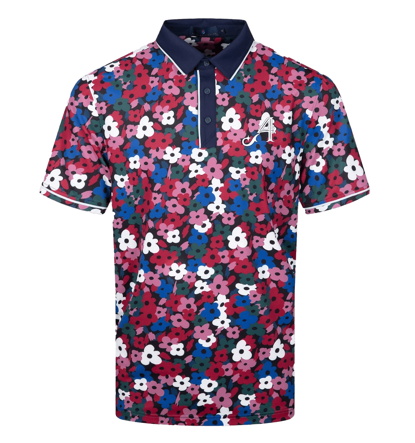 4ACES GC EVERLEIGH FLORAL POLO | RED FLORAL