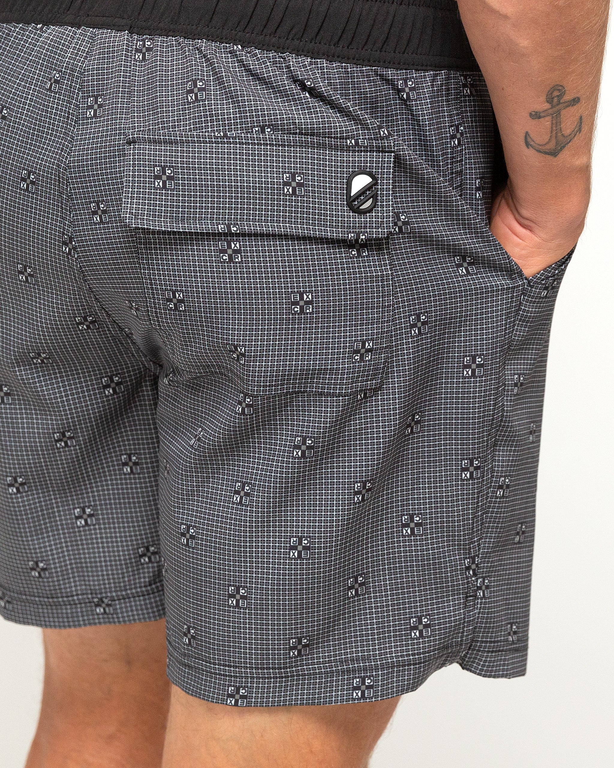 Excursion Short | Black Grey Combo