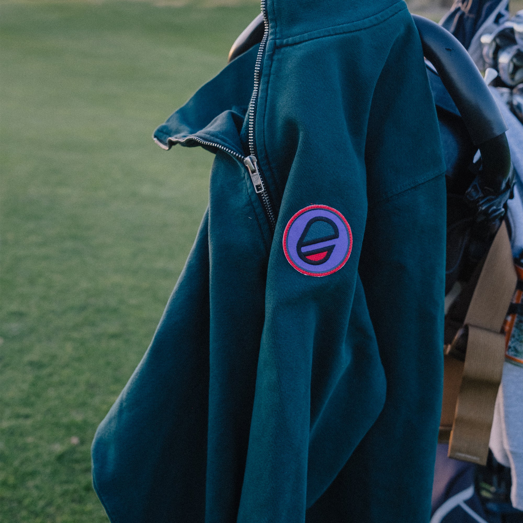 Gamer 1/4 Zip | Deep Teal