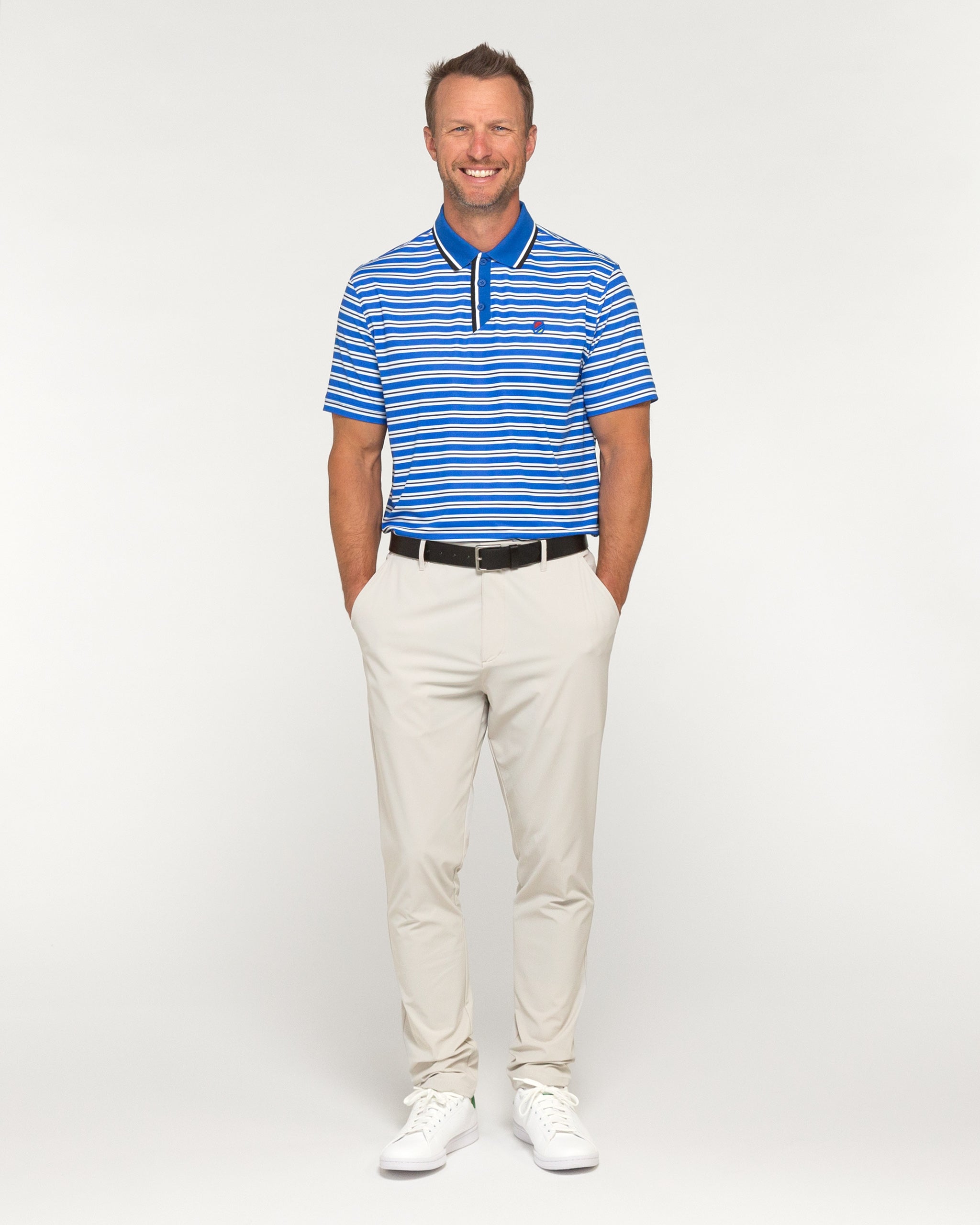 Hale Polo | Victoria Blue Stripe