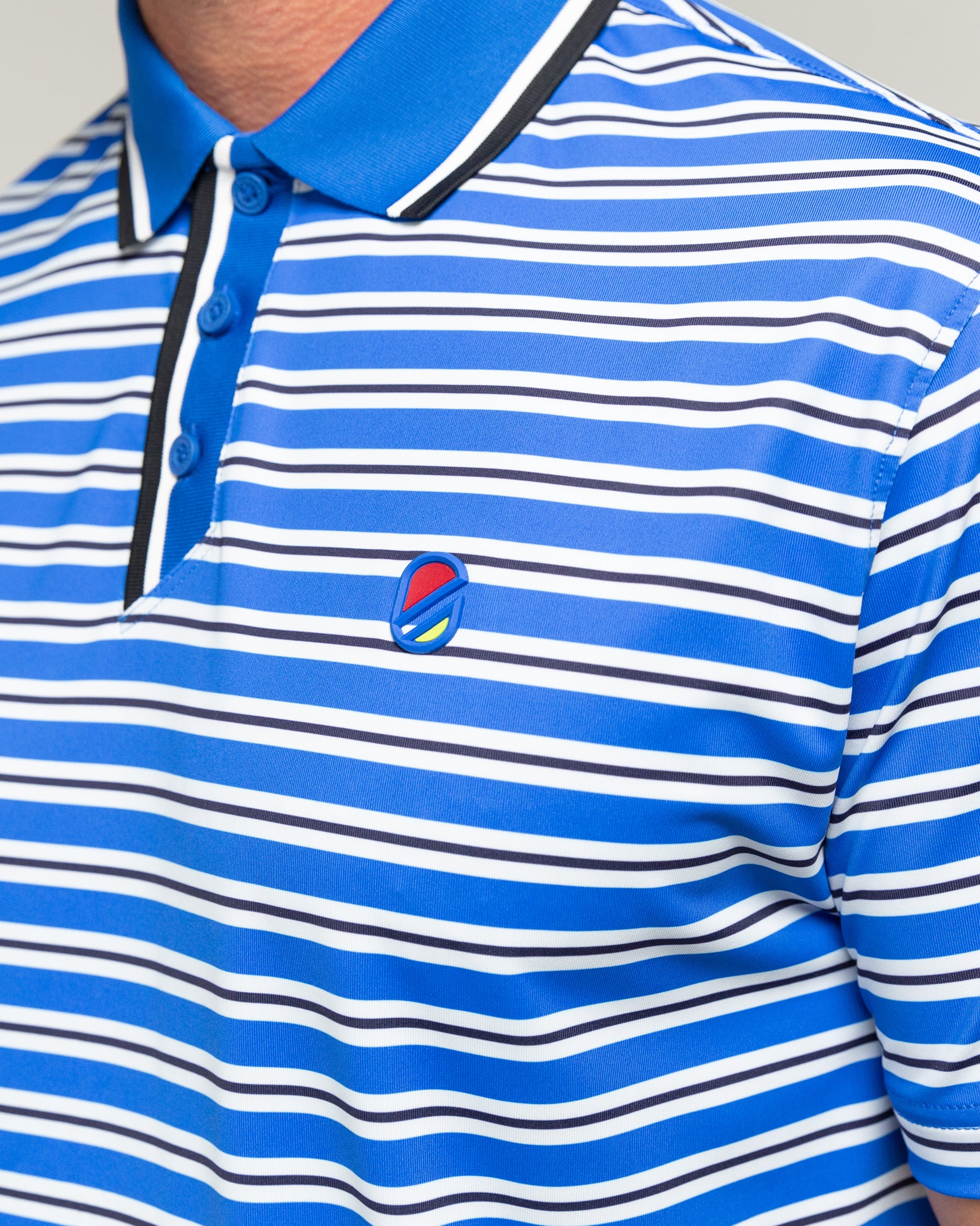 Hale Polo | Victoria Blue Stripe