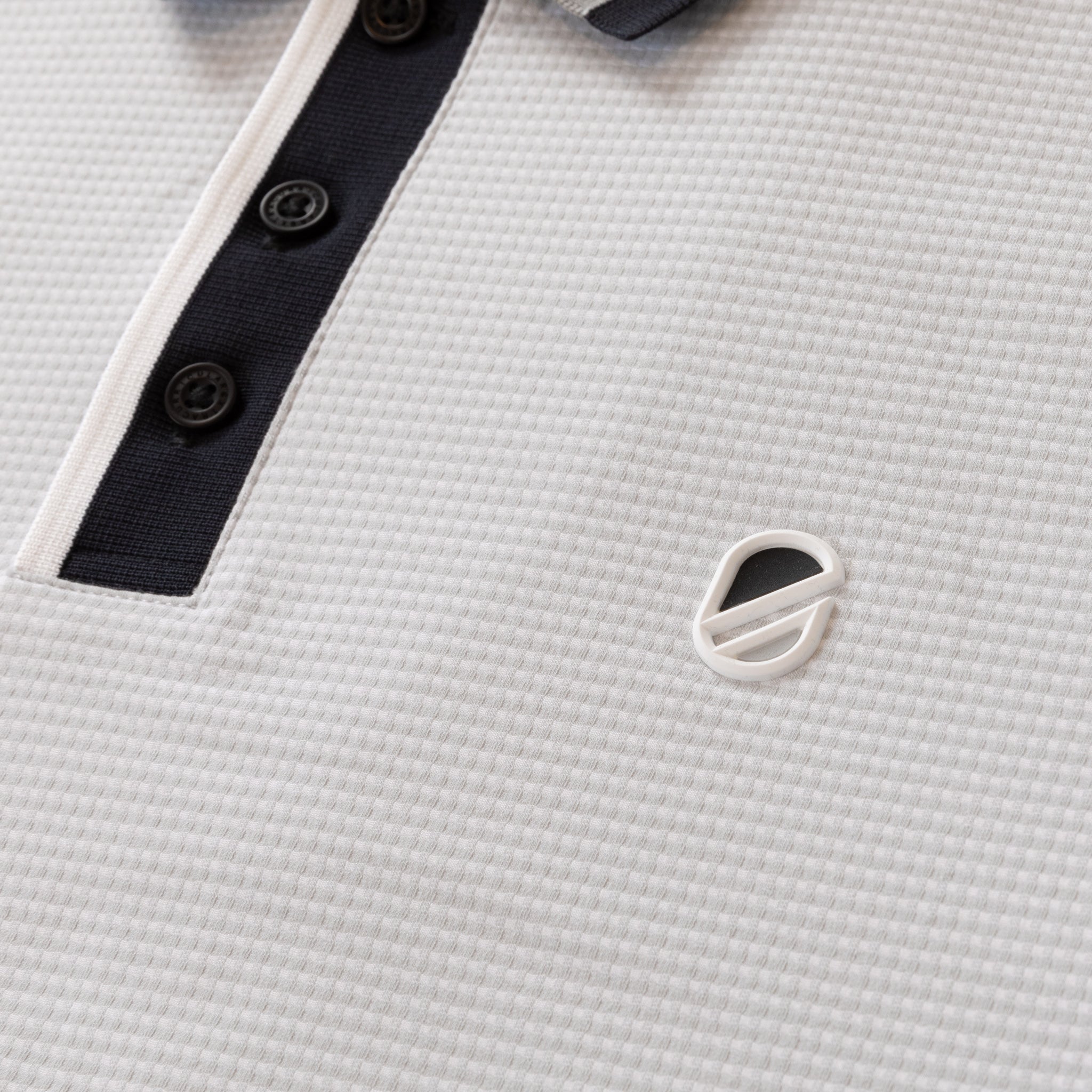 Harlequin Polo | Heather Grey