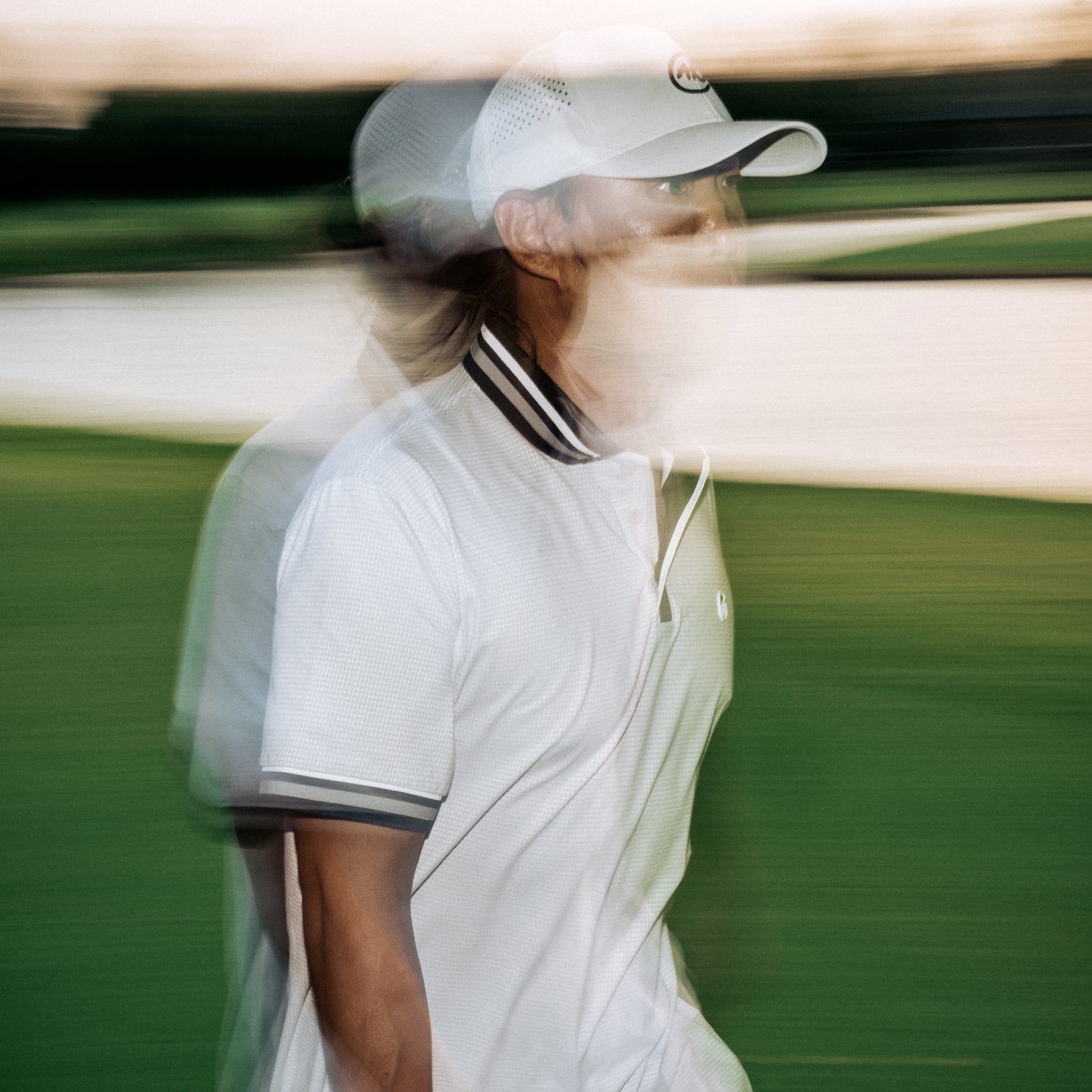 Harlequin Polo | Heather Grey