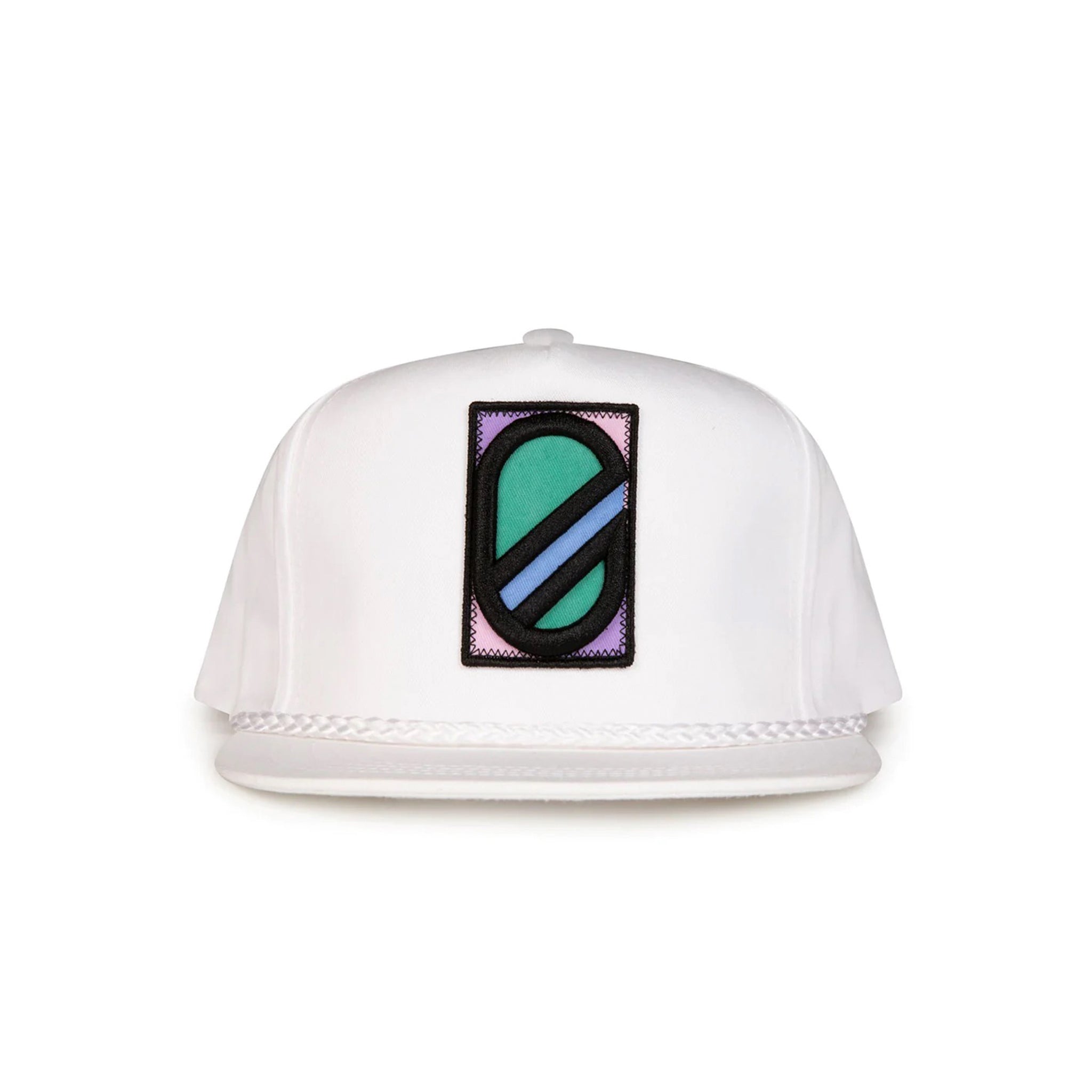 BOXED PILL HAT | WHITE