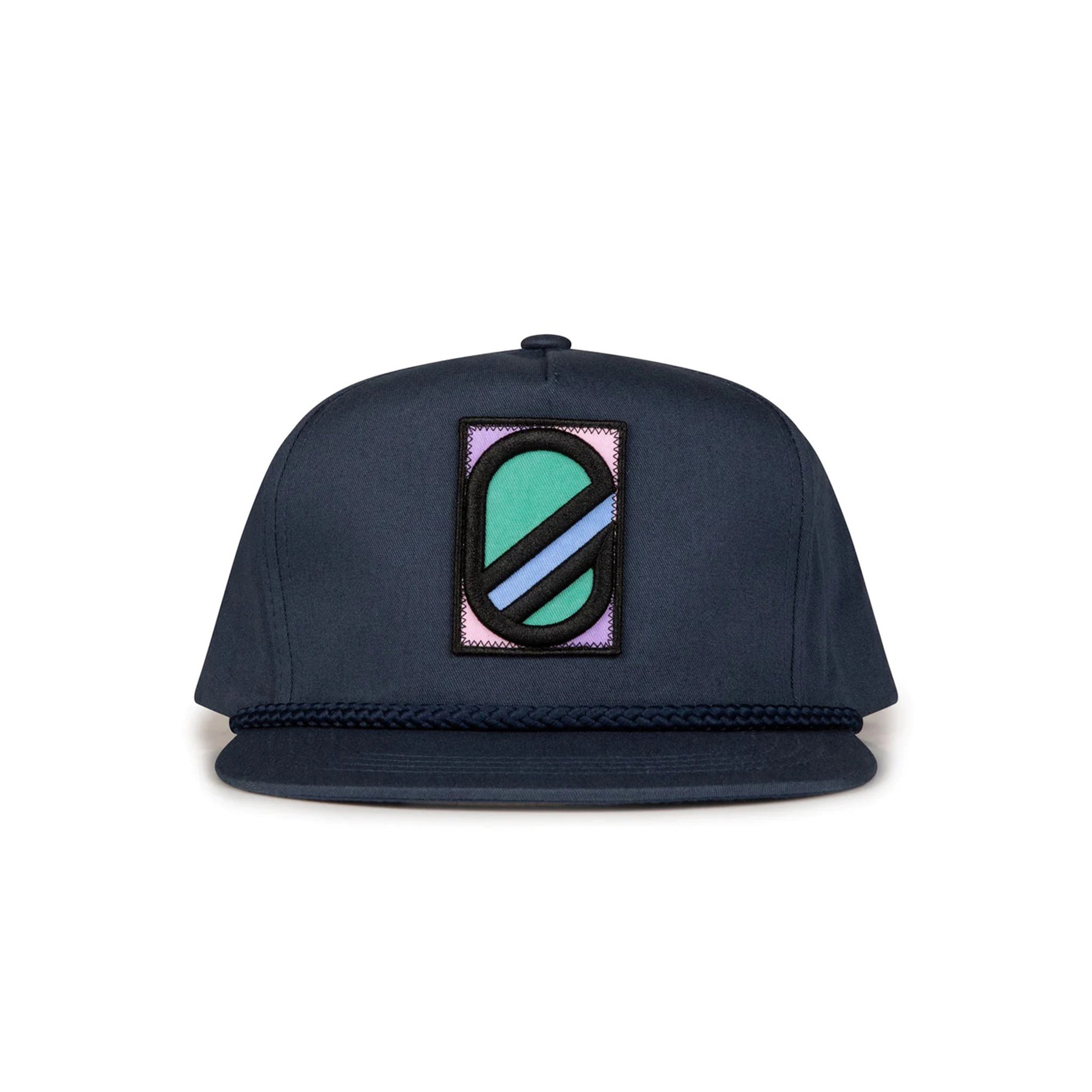 BOXED PILL HAT | NAVY