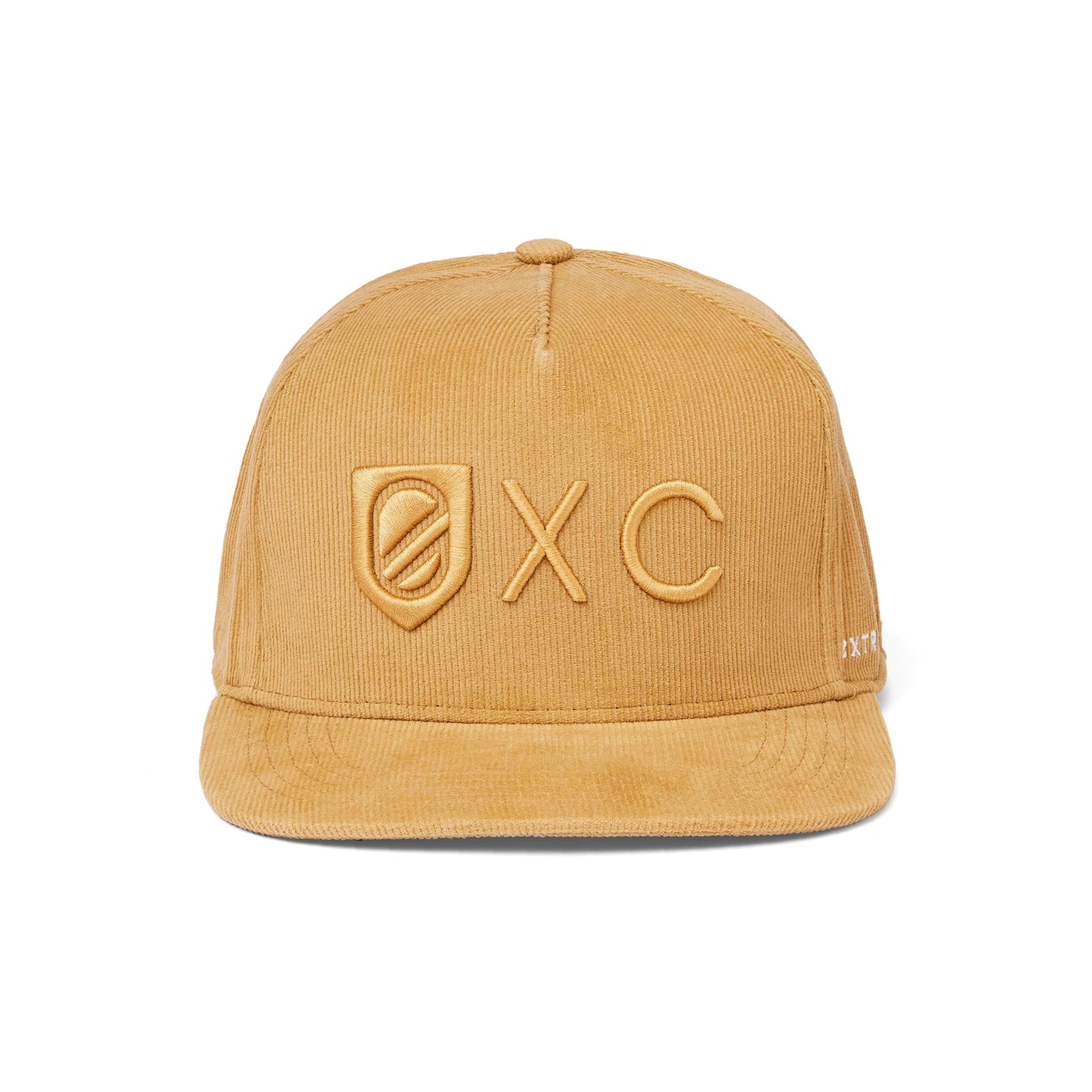 Aspis Cord Snapback Hat | Tan