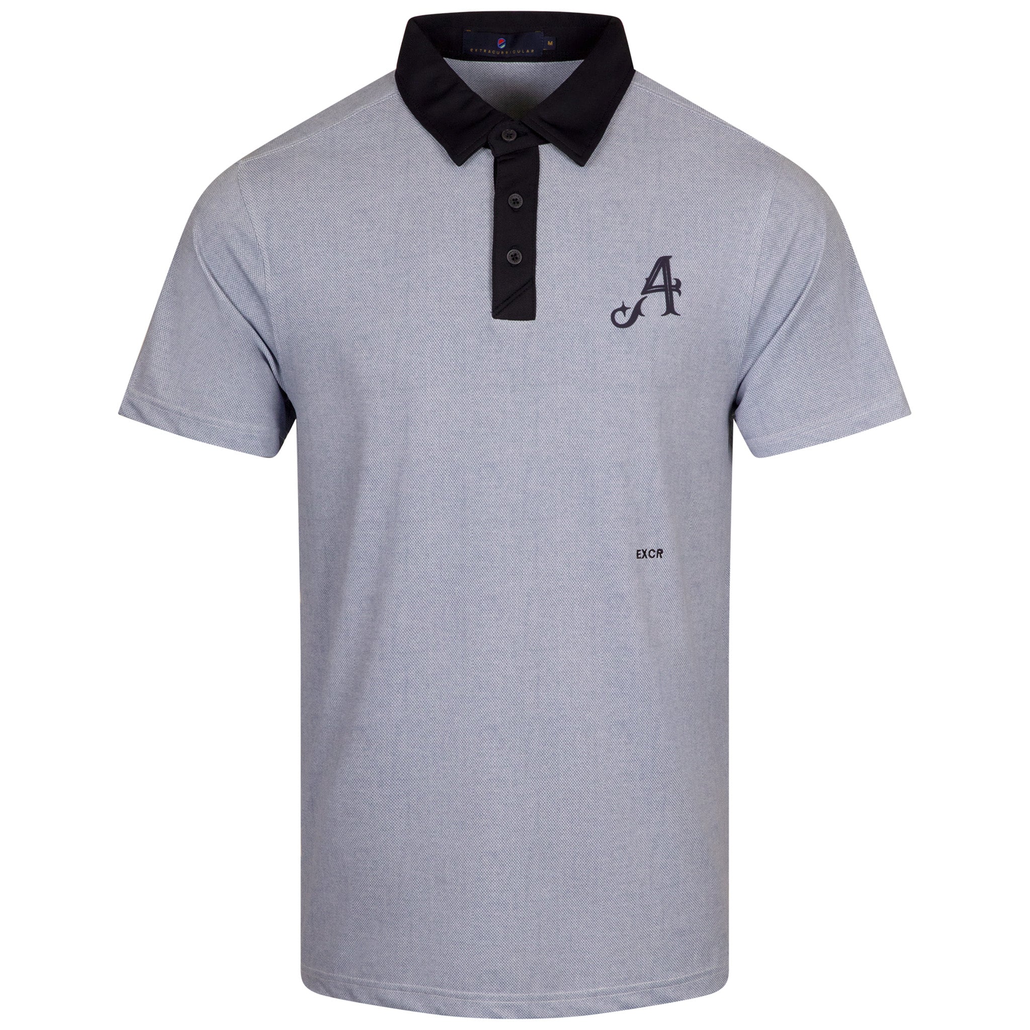 4Aces GC Oxford Polo | Navy Blazer