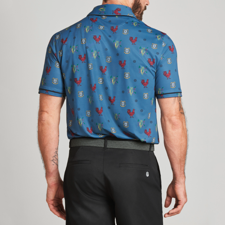 Rooster Polo | Blue Wing Teal