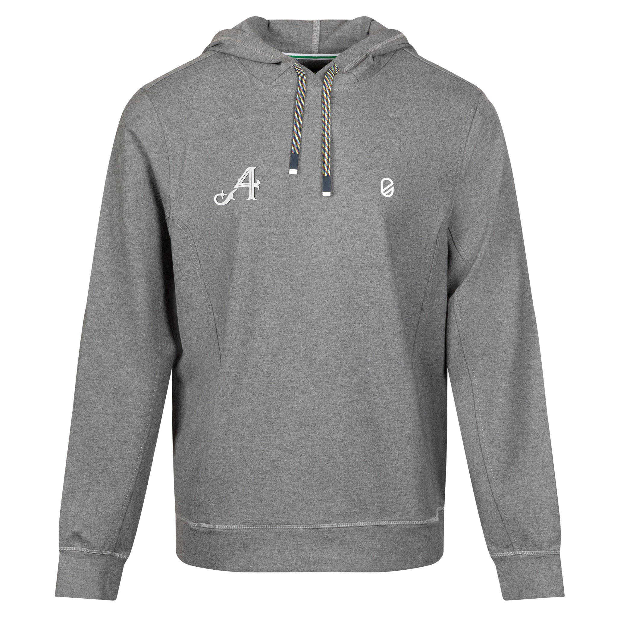 4ACES GC TECHSOFT HOODIE | HEATHER CHARCOAL